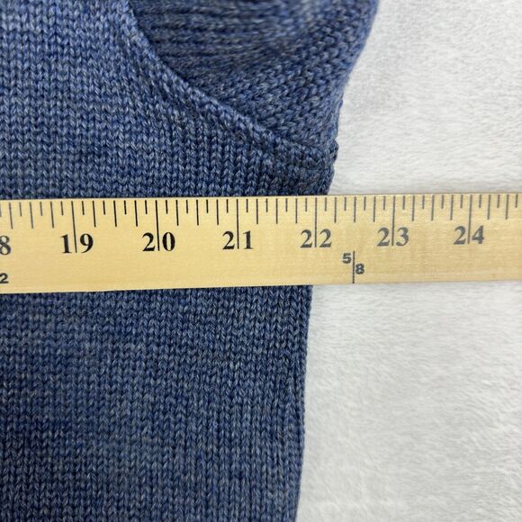 Ansett Pure Wool Zip Jacket Sweater men's SZ 20 Cardigan Sweater Australia Blue - Picture 12 of 16